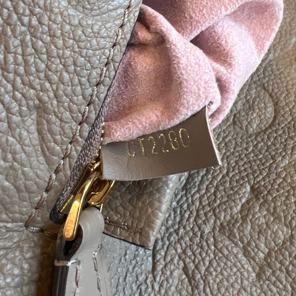 Louis Vuitton Montsouris Monogram Empreinte Leather Backpack - Picture 6 of 8